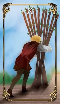 10 of Wands