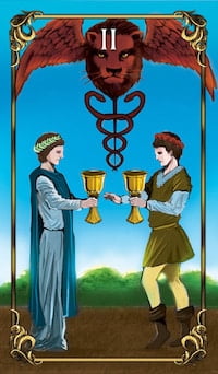 2 of Cups