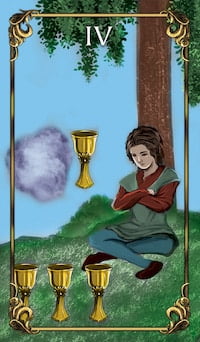 4 of Cups