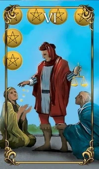 6 of Pentacles