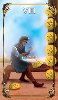 8 of Pentacles