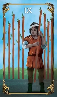 9 of Wands