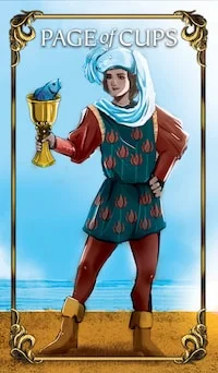 Page of Cups