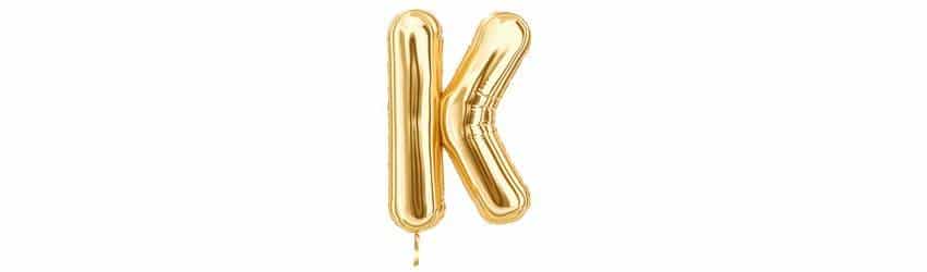 The Letter 'K'
